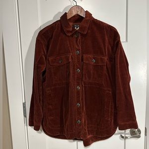 Madewell Yorkway Cotton Corduroy Shirt Jacket Size M